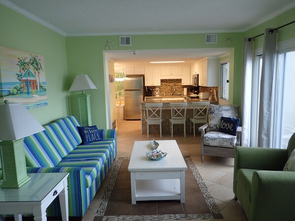Living Room and Kitchen