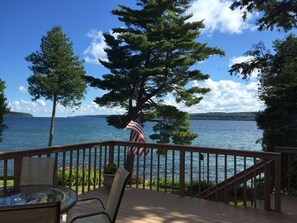 Many of our guests spend much of their time on the deck