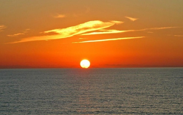 Enjoy this spectacular sunset every night at our 'Condo in Paradise'