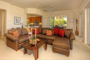Roomy and comfortable Living Room