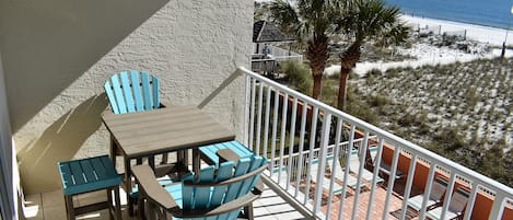 Balcony view of the Gulf of Mexico