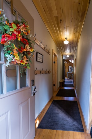 Main hallway entrance greets you with an immediate sense of home.