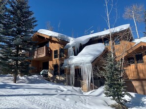 View of house from ski-in/out trail
