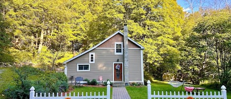 Serenity awaits… large yard… new central AC & heating system.