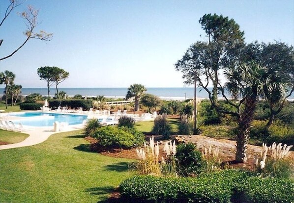 View from deck