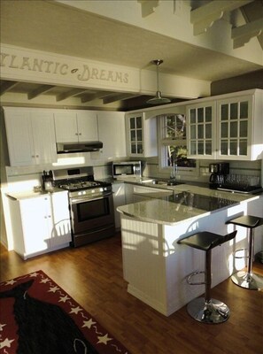 Fully remodeled including this new kitchen with granite counter tops.