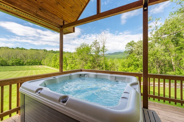 Bain à remous extérieur