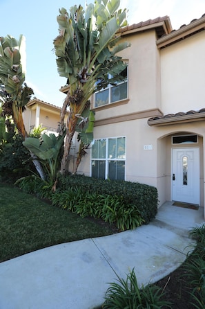 Front entrance of condo unit.