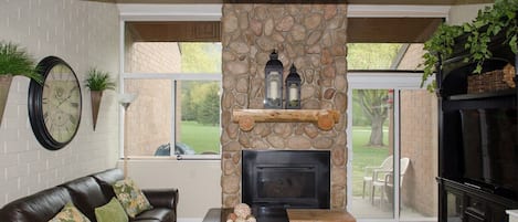 Living Room with views of Park City Golf Course