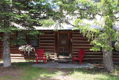yellowstone west cabin charming discount trees night log property