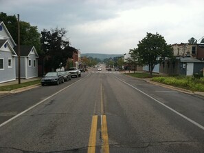 Lake street downtown Boyne City.