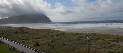 Vista para a praia ou o mar