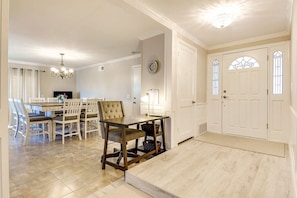 Spacious front foyer