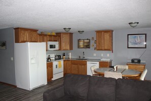 Kitchen and dining room