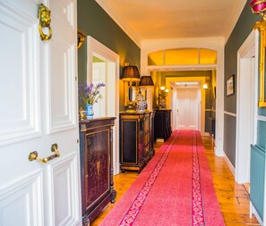 Entrance Hallway opening into three elegant spacious reception rooms 