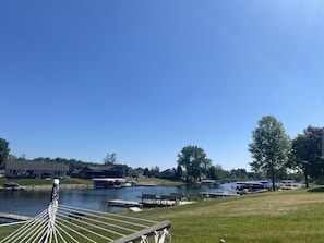 Patio View of the lake.