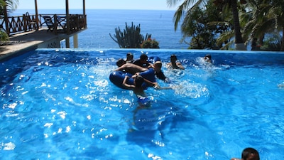 Casa de lujo frente al mar - Piscina infinita enorme