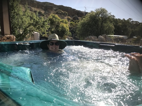 Bain à remous extérieur