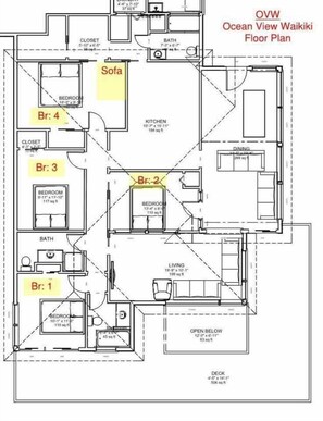 Front House - 4 bedroom, 3 bath, 1 story