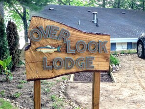 Entrance viewed from the drive.