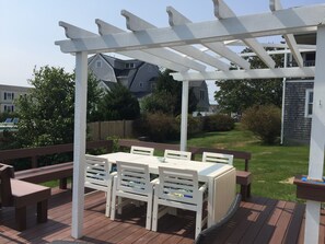 back Deck with Pergola
