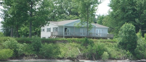 View from Lake Ontario- note that a new breakwall has been built in 2017