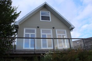 Front of beach house