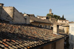 View of the village's roofs 