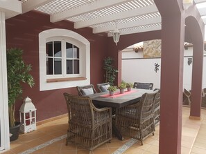 Outside Dining Area