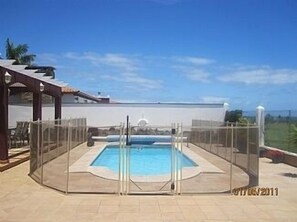 Optional pool safety guard