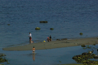 3rd Nite FREE Beachfront slps 14 oyster/clam hot tub watercraft incl Cntrl local