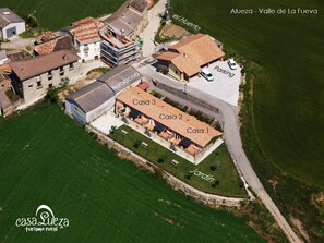 Vista aérea de casa Lueza