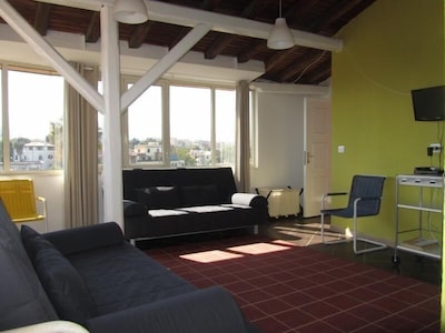 Frente al mar de 2 dormitorios Apartamento Con Perfect View Over The Sea & Etna!