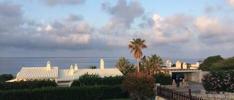 Morning view from our terrace