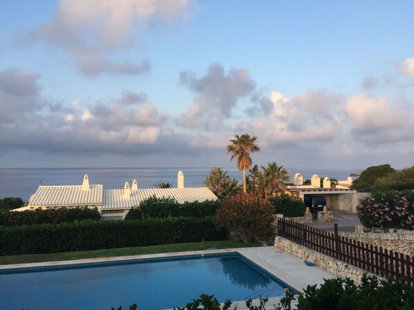 Morning view from our terrace