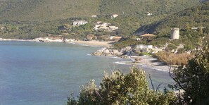 Plage de sable fin de Farinole