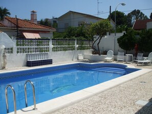 Private Pool at Villa Morar