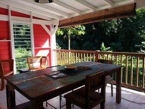 Outdoor dining