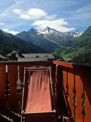 Blick aus dem Esszimmer Balkon (sud)