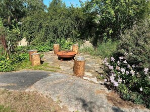BBQ place in the garden