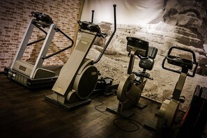 Hauseigener Fitnessraum