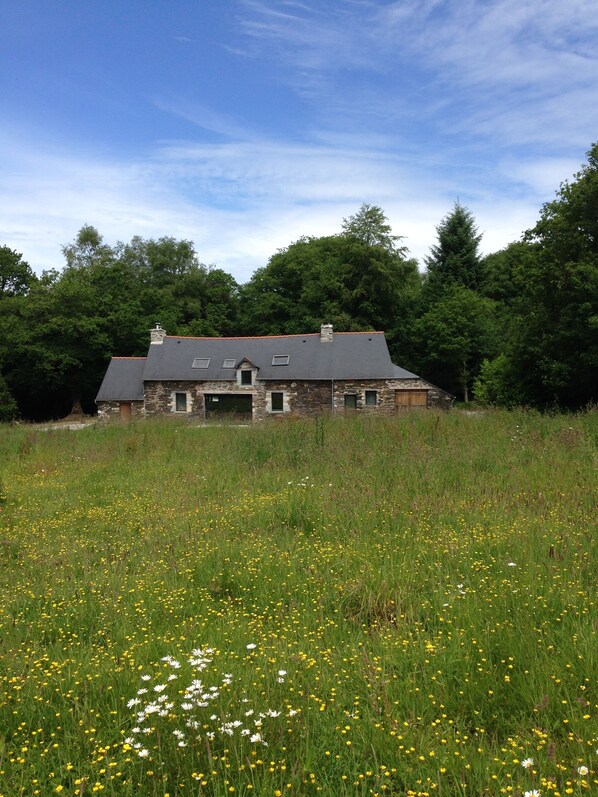 Le Parc Lann vu du jardin