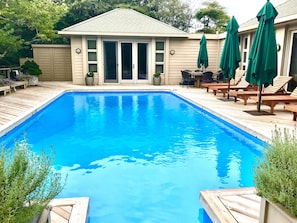 Pool, Looking onto Master Suite