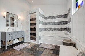 Primary bath first floor.
