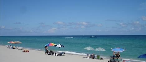 Beach View from Pool Deck