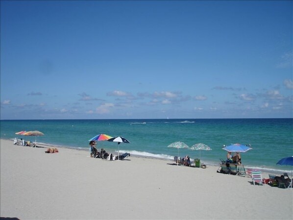 Beach View from Pool Deck