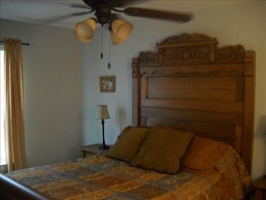 Antique oak bedroom