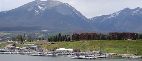 Marina Place Condominiums above the Marina