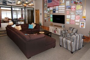 Relax in the rec room, play games, wait for your turn in darts, or take a nap!