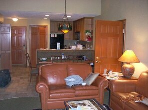 Warm and Comfy in the great room and kitchen